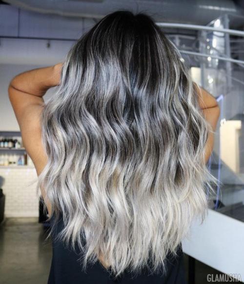 Пепельный цвет волос. Все пепельные оттенки волос (Фото)