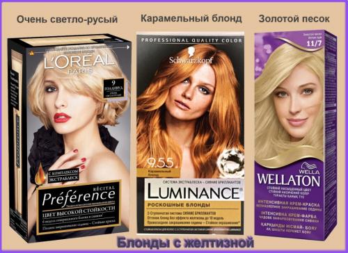 2 самых востребованных рецепта для холодных блондов.. Желтизна волос и их изначальный цвет 02