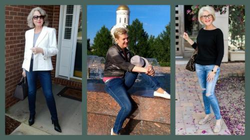 7 способов носить джинсы в 50 лет. Эвелина Хромченко объяснила взрослым женщинам, как носить джинсы после 50 лет и не выглядеть дешево
