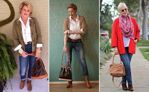 7 способов носить джинсы в 50 лет. Эвелина Хромченко объяснила взрослым женщинам, как носить джинсы после 50 лет и не выглядеть дешево