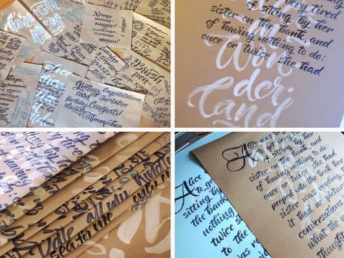 Какие инструменты используются для письма женскими с волосиками. Брашпены