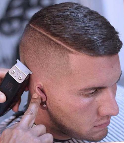 Причёска по бокам выбрито, а сверху волосы. Кому подходят выбритые виски, а кому нет