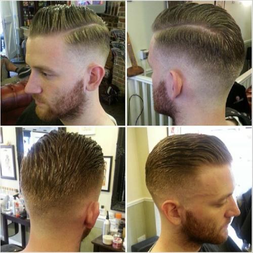 Причёска по бокам выбрито, а сверху волосы. Кому подходят выбритые виски, а кому нет