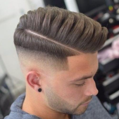 Причёска по бокам выбрито, а сверху волосы. Кому подходят выбритые виски, а кому нет