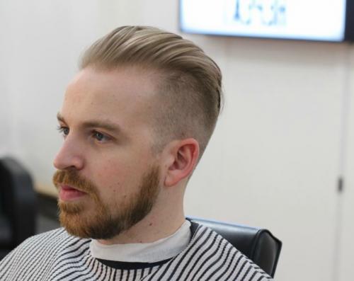 Причёска по бокам выбрито, а сверху волосы. Кому подходят выбритые виски, а кому нет