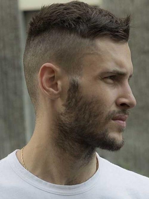 Причёска по бокам выбрито, а сверху волосы. Кому подходят выбритые виски, а кому нет