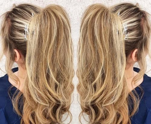 Прически на основе хвоста. Прически с хвостом — лучшие модели 2019-2020 года в разных стилях. Обзор самых стильных и оригинальных идей сезона (80 фото)