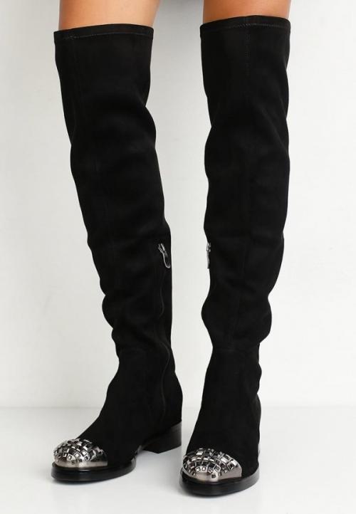 С чем носить ботфорты без каблука. Особенности и преимущества