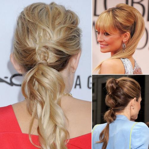 Прически на основе хвоста. Прически с хвостом — лучшие модели 2019-2020 года в разных стилях. Обзор самых стильных и оригинальных идей сезона (80 фото)