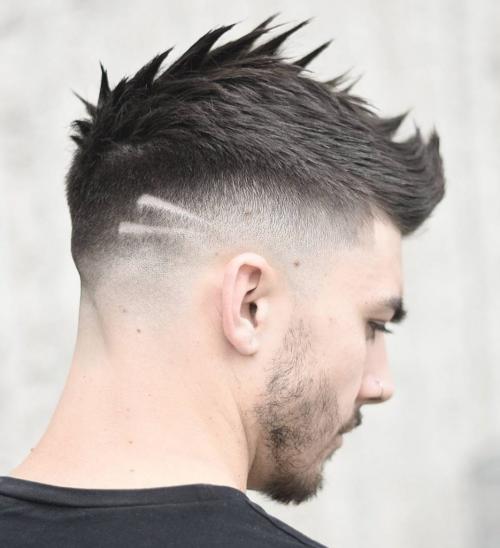 Причёска по бокам выбрито, а сверху волосы. Кому подходят выбритые виски, а кому нет