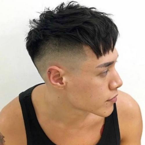 Причёска по бокам выбрито, а сверху волосы. Кому подходят выбритые виски, а кому нет