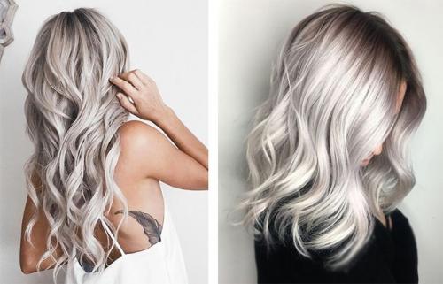 Жемчужно-пепельный цвет волос. Кому подойдет жемчужный цвет волос?