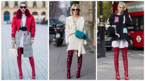 С чем носить модные ботфорты осень-зима 2021-2022. С чем носить ботфорты: модные сочетания 2021/2022