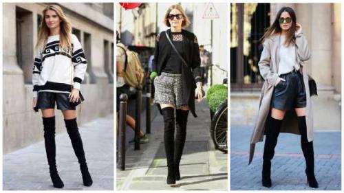 С чем носить модные ботфорты осень-зима 2021-2022. С чем носить ботфорты: модные сочетания 2021/2022