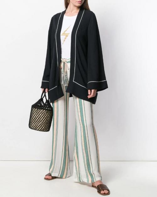 Брюки в полоску женские с чем носить модные тенденции 2021. Модные полосатые брюки 2021: фото