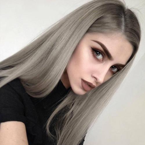 Натуральный пепельный цвет волос. (+180 фото) Оттенки пепельного цвета волос