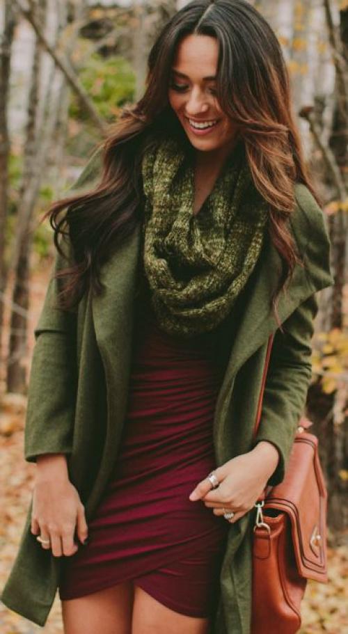 Изучаем модный в одежде оттенок марсала. Добавьте яркости! 4 правила 06