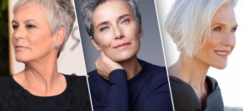 Модные стрижки 2022 для женщин з.  Стрижки, которые молодят женщину после 50 лет