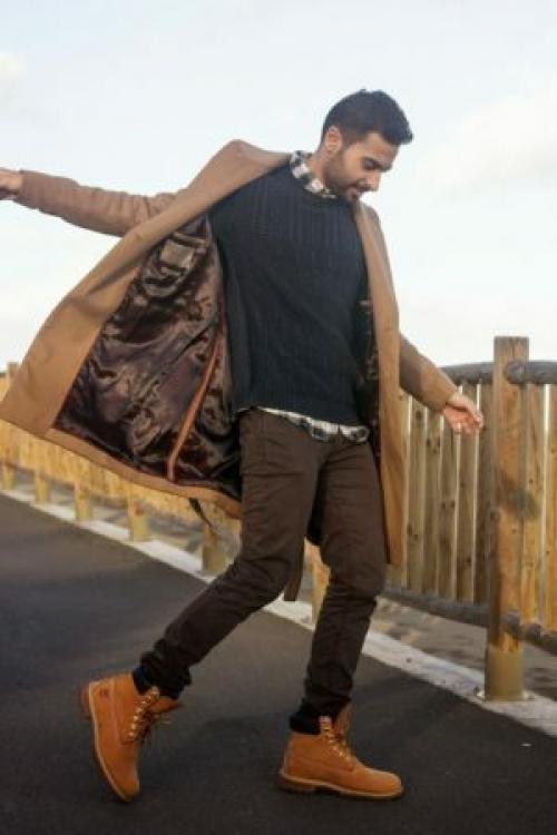 Как правильно носить ботинки Тимберленд. Как мужчинам носить тимберленды зимой