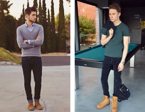 Шнуровка тимберлендов. Ботаники носят туго зашнурованные ботинки