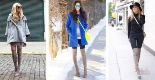 С чем носить бежевые ботфорты. Как и с чем носить бежевые ботфорты: советы модницам