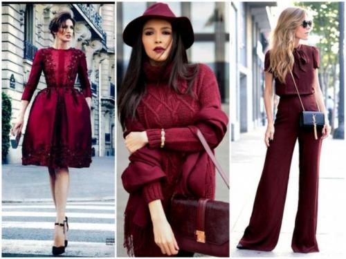 Бордовый цвет значение. Основные оттенки бордового цвета