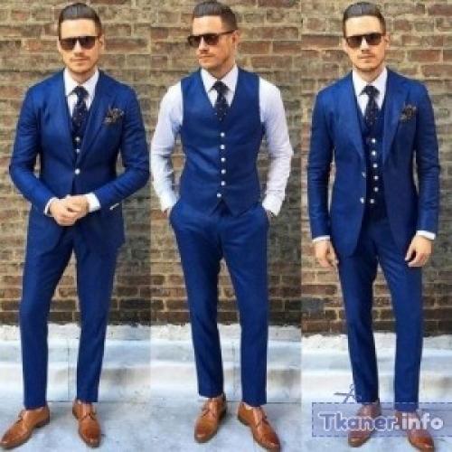 Темно синий костюм: стильные сочетания для женщин 22