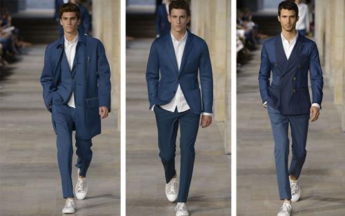 Какие типы украшений можно носить с темно-синим костюмом. Кому подходит