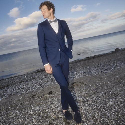 Синие костюмы: стильные сочетания для различных случаев 01 Синие костюмы: стильные сочетания для различных случаев 01