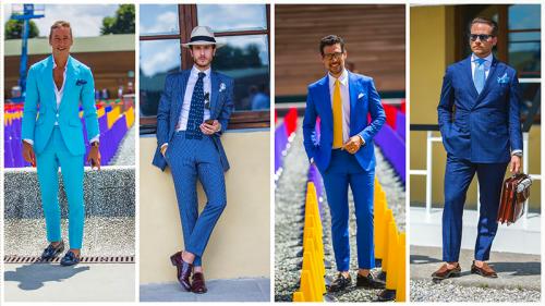 Можно ли носить темно синий костюм в разные сезоны года. Кому подходит