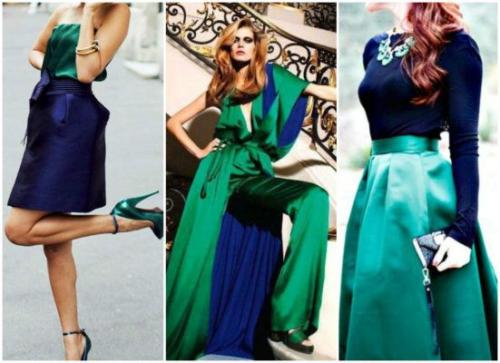 Синий костюм женский с юбкой: стильные сочетания для любого случая 04