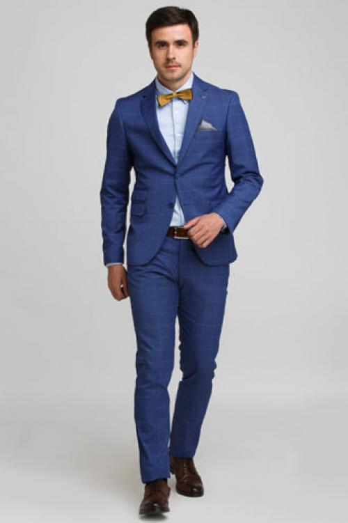 Можно ли носить туфли на высоком каблуке под синий костюм. Примеры стильных образов