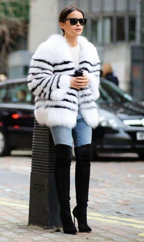 Как сочетать ботфорты Botforts 2025 с жилетом. С чем носить ботфорты: самые модные образы