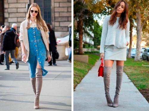 Замшевые ботфорты без каблука: стиль и комфорт в одном 36