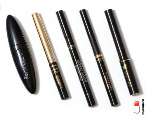 Стрелки на глазах. Как рисовать стрелки? Бьюти-шпаргалка