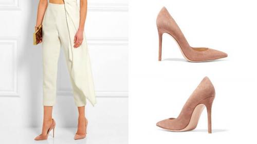 Как сочетать ботфорты замшевые на каблуке с разными нарядами 17