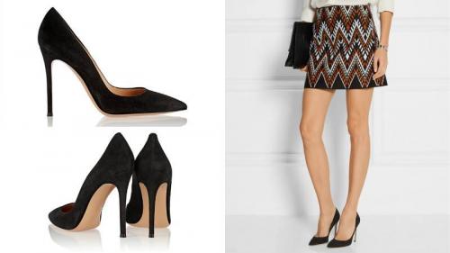 Как сочетать ботфорты замшевые на каблуке с разными нарядами 16