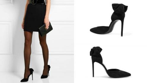 Как сочетать ботфорты замшевые на каблуке с разными нарядами 15