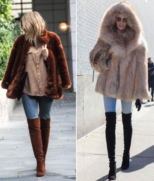 С чем носить ботфорты верхняя одежда. С чем носить ботфорты