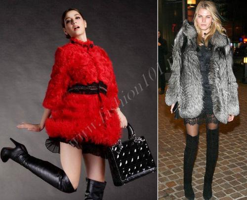 С чем носить ботфорты верхняя одежда. С чем носить ботфорты