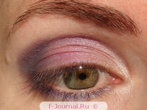 Вертикальная техника макияжа глаз. Простой макияж глаз в вертикальной технике (фото)