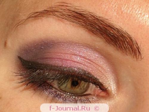 Вертикальная техника макияжа глаз. Простой макияж глаз в вертикальной технике (фото)