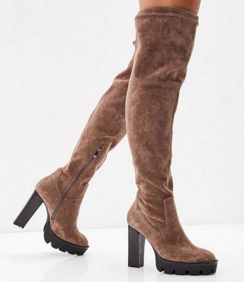 Какие типы замшей используются для изготовления ботфортов. Основные особенности