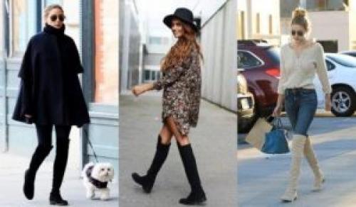 Какие преимущества имеют замшевые ботфорты. С чем носить замшевые ботфорты