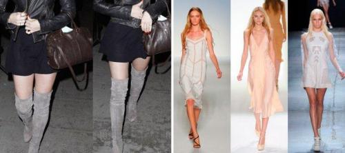 Какие цвета одежды подходят к замшевым серым сапогам. С чем выгодно будут смотреться высокие замшевые сапоги