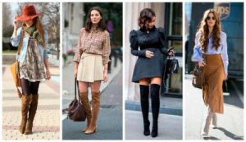 Какие преимущества имеют замшевые ботфорты. С чем носить замшевые ботфорты