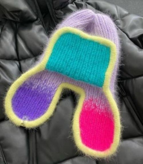 Шапка крупной вязки, как связать. Шапка спицами, подборка