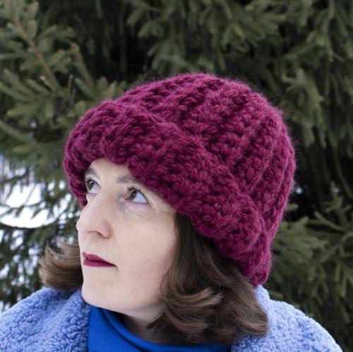 Шапка крупной вязки, как связать. Шапка спицами, подборка