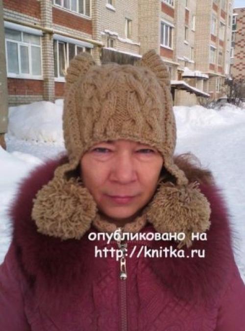 Шапка с косами спицами описание. Вяжем спицами красивые и модные шапки с косами, подборка схем