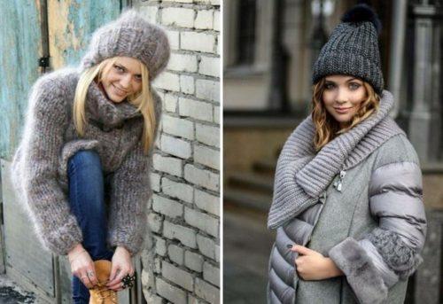 Шапка спицами из толстой пряжи без отворота. Шапка из толстой пряжи спицами